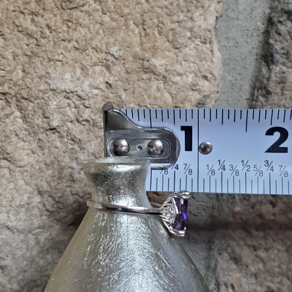 Gorgeous Sterling silver Amethyst ring NIB - Picture 9 of 9